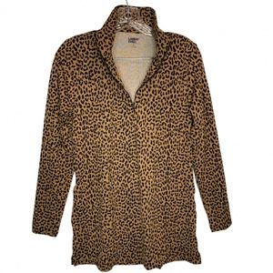 LANDSEND Women’s Quarter Zip Rash Guard SPF 30 with Pockets